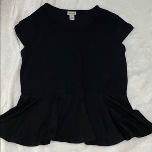 Mossimo peplum shirt